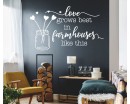 Farmhouse Home Decor Wall Decal